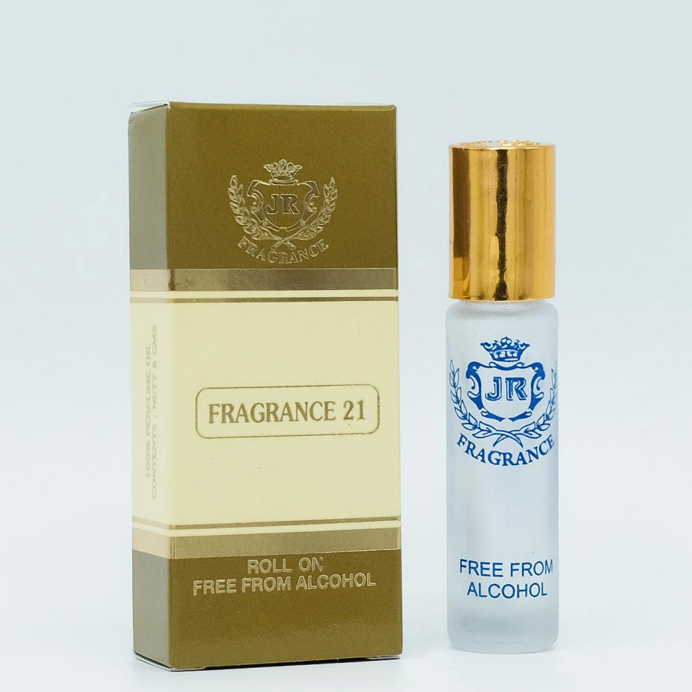 Fragrance 21 - Jamal Kazura Aromatics 8ml Roll-On Perfume, Alcohol-Fre