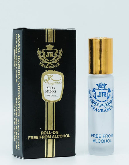 Attar Madina - Jamal Kazura Aromatics 8ml Roll-On Perfume, Alcohol-Free