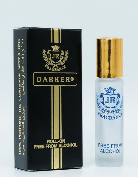 Darker - Jamal Kazura Aromatics 8ml Roll-On Perfume, Alcohol-Free
