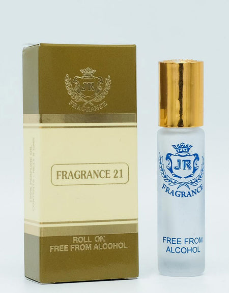 Fragrance 21 - Jamal Kazura Aromatics 8ml Roll-On Perfume, Alcohol-Free