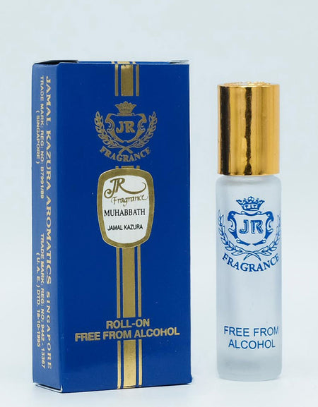 Muhabbath - Jamal Kazura Aromatics 8ml Roll-On Perfume, Alcohol-Free