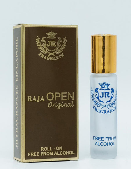 Raja Open - Jamal Kazura Aromatics 8ml Roll-On Perfume, Alcohol-Free
