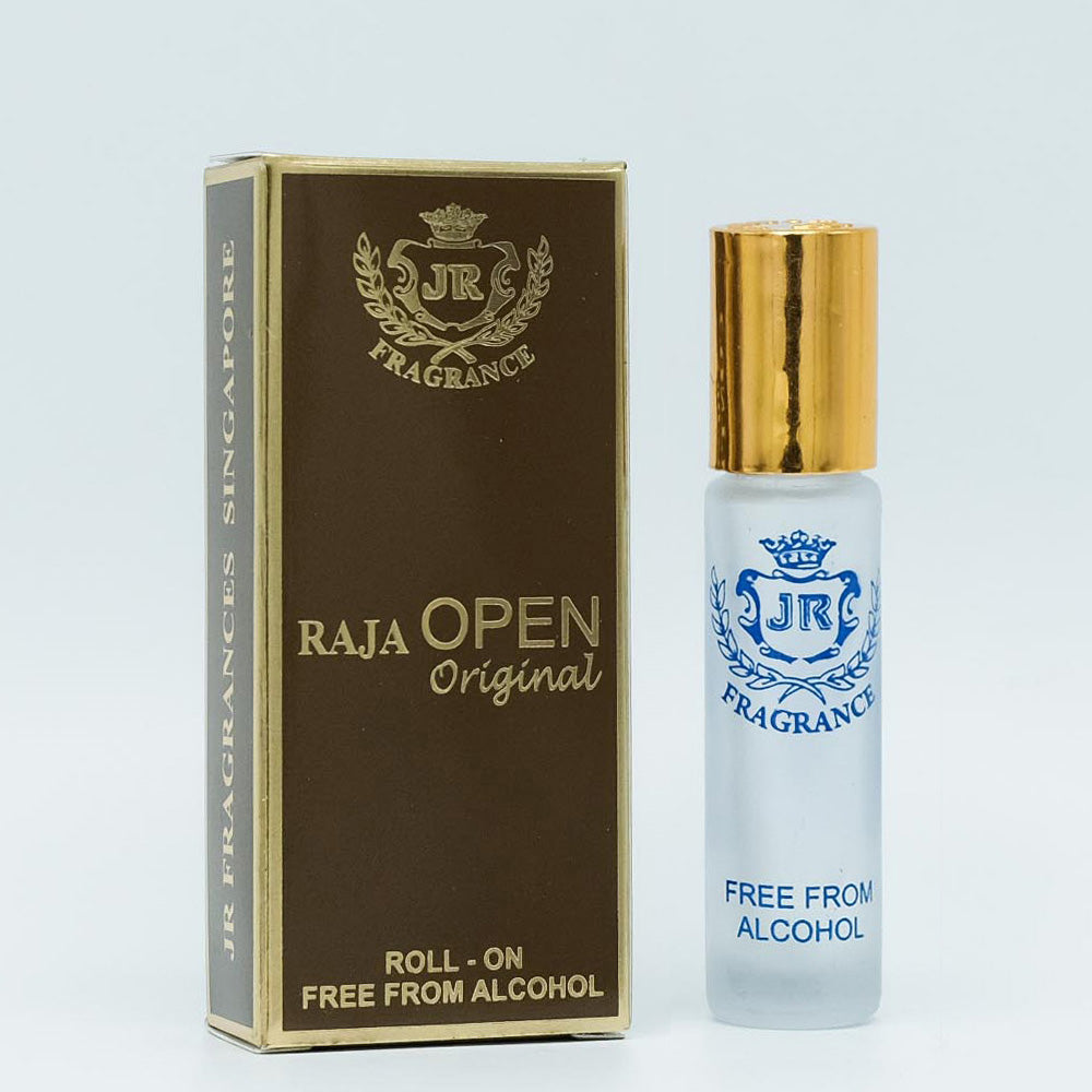 Raja Open - Jamal Kazura Aromatics 8ml Roll-On Perfume, Alcohol-Free